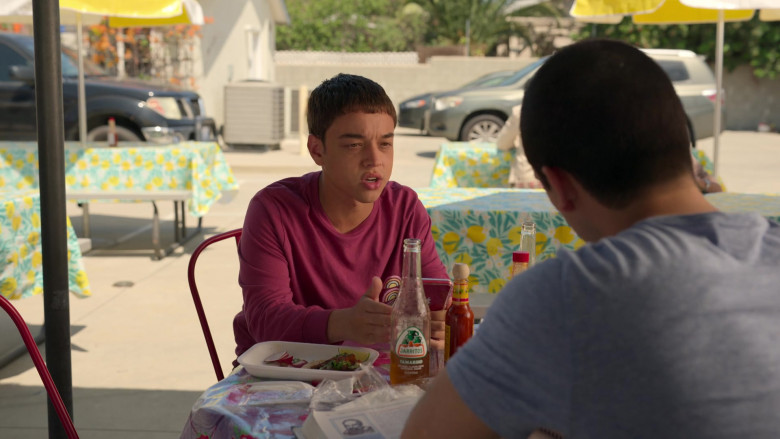 Jarritos Tamarindo Soft Drink Enjoyed by Jason Genao as Ruby Martinez in On My Block S04E09 Chapter Thirty-Seven (2021)