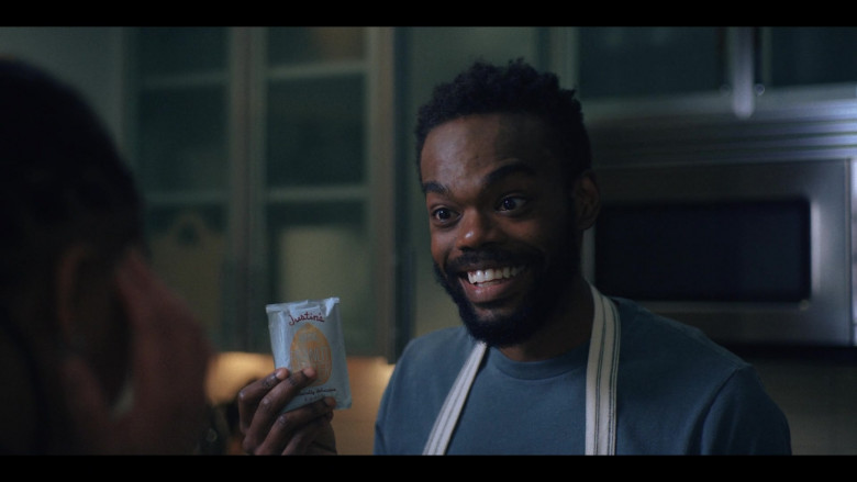 Justin’s Peanut Butter Held by William Jackson Harper as Marcus Watkins in Love Life S02E02 Paloma (2021)