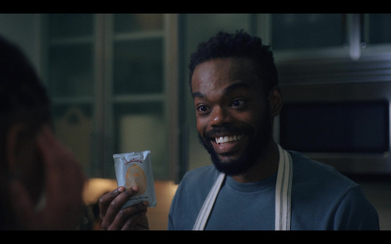 Justin's Peanut Butter Held by William Jackson Harper as Marcus Watkins in Love Life S02E02 Paloma (2021)