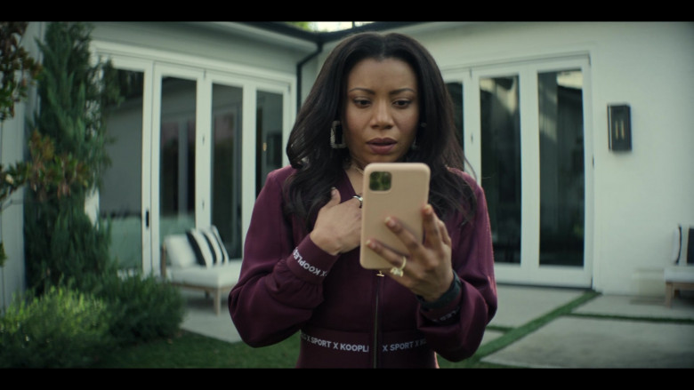 Kooples x Sport Women’s Jacket and Pants Suit of Shalita Grant as Sherry in You S03E03 (1)