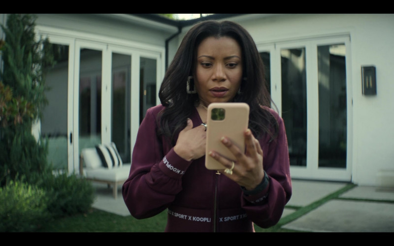 Kooples x Sport Women's Jacket and Pants Suit of Shalita Grant as Sherry in You S03E03 (1)