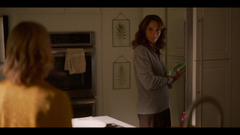 LaCroix Sparkling Water Cans Held by Jennifer Beals as Bette Porter in The L Word Generation Q S02E09 Last Dance (2021)