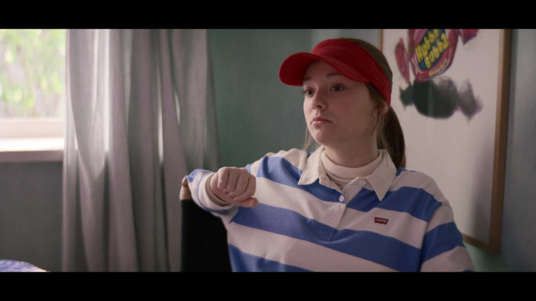 Levi's Stripped Shirt of Sophie Grace as Kristy Thomas in The Baby-Sitters Club S02E01 Kristy and the Snobs (2021)