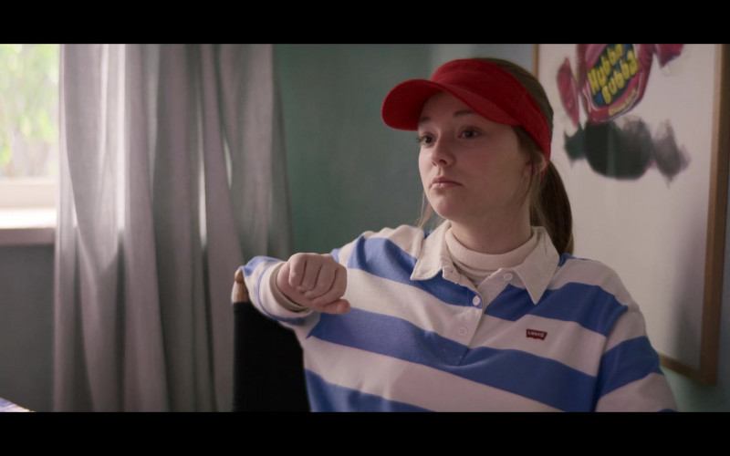 Levi's Stripped Shirt of Sophie Grace as Kristy Thomas in The Baby-Sitters Club S02E01 Kristy and the Snobs (2021)