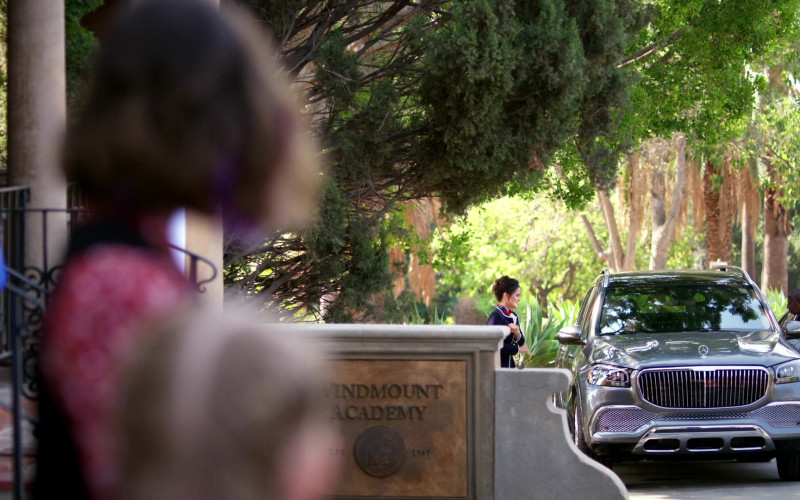 Mercedes-Maybach GLS Luxury SUV in Home Economics S02E04 Windmount Academy, $42,000year (2021)