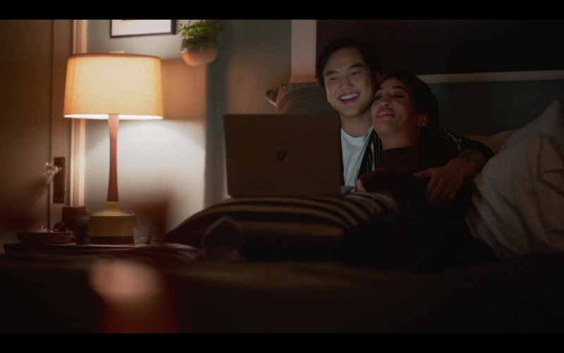 Microsoft Surface Laptop of Leo Sheng as Micah Lee in The L Word Generation Q S02E09 Last Dance (2021)