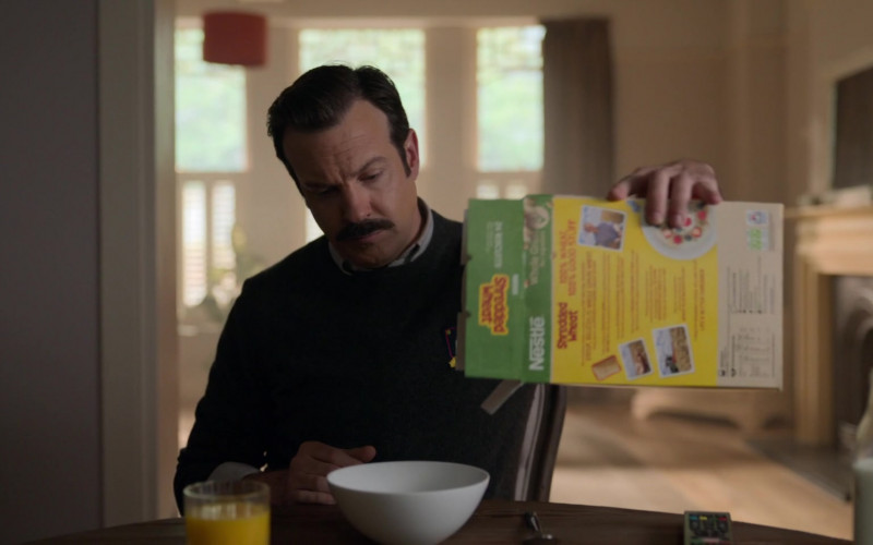Nestle Shredded Wheat Cereal Enjoyed by Jason Sudeikis in Ted Lasso S02E12 Inverting the Pyramid of Success (2021)
