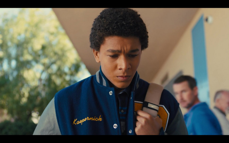 Nike Backpack of Jaden Michael as Young Colin Kaepernick in Colin in Black & White S01E06 Dear Colin (2021)
