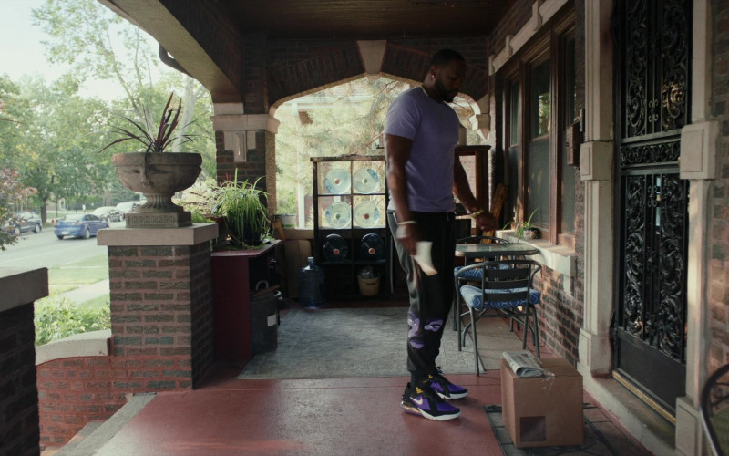Nike Lebron XVIII Purple Low Men's Sneakers in The Big Leap S01E05 We Were Just Babies (2021)