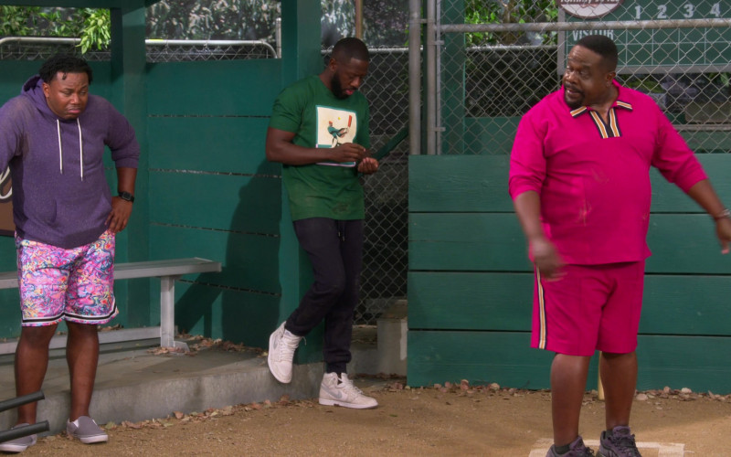 Nike Men's Sneakers of Sheaun McKinney as Malcolm Butler in The Neighborhood S04E03 Welcome to the Sister From Another Mister (1)