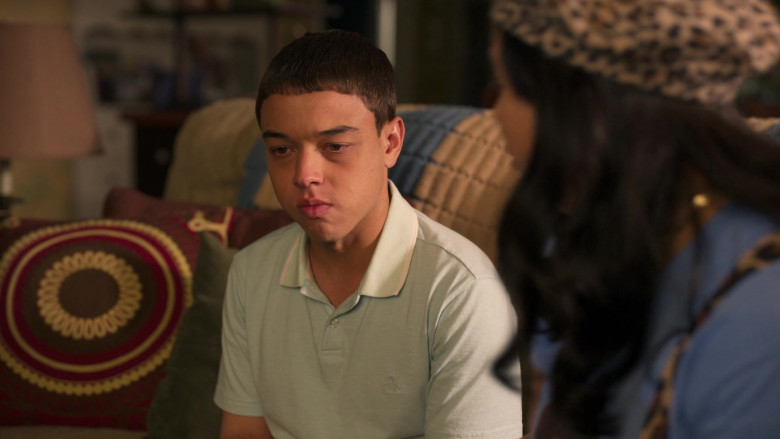 Original Penguin Polo Shirt Worn by Jason Genao as Ruby Martinez in On My Block S04E02 Chapter Thirty (2021)