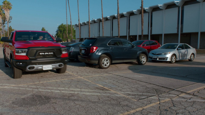 RAM 1500 Rebel Red Car in NCIS Los Angeles S13E03 Indentured (2021)