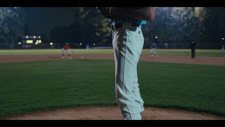 Russell Athletic Men's Pants of Jaden Michael as Young Colin Kaepernick in Colin in Black & White S01E04 The Decision (2021)