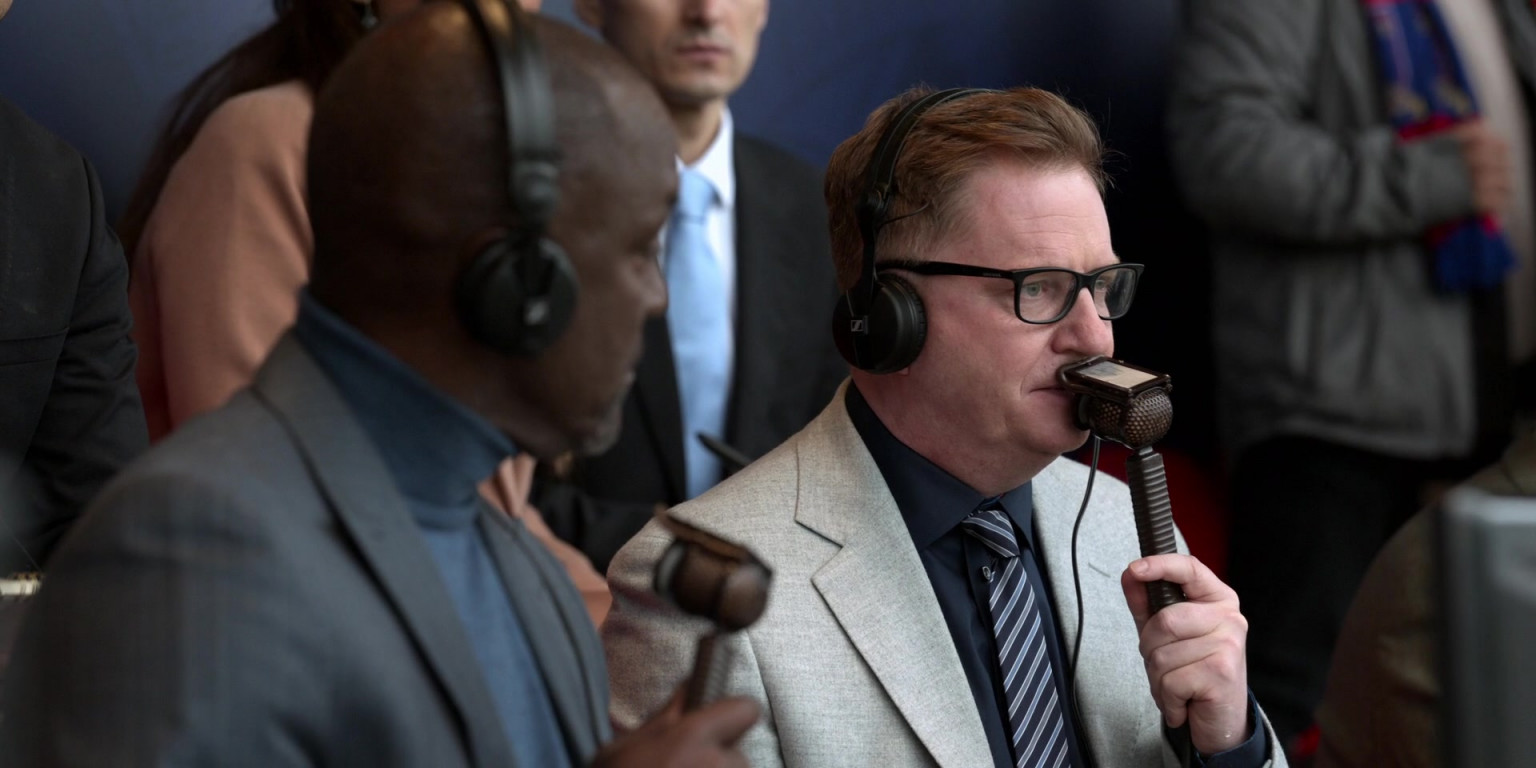 Sennheiser Headsets In Ted Lasso S02E12 "Inverting The Pyramid Of