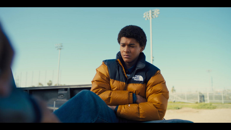 The North Face Jacket Worn by Jaden Michael as Young Colin Kaepernick in Colin in Black & White S01E06 Dear Colin (2021)