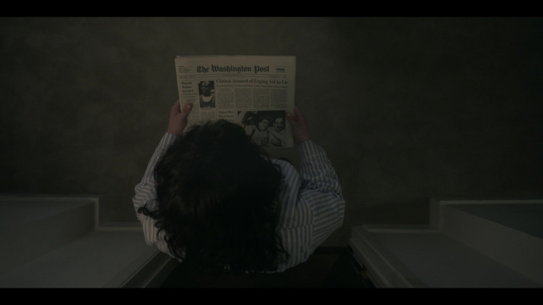 The Washington Post Newspaper in American Crime Story S03E07 The Assassination of Monica Lewinsky (2021)