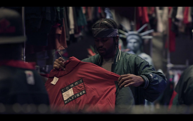 Tommy Hilfiger Red Jacket in Wu-Tang An American Saga S02E10 As High as Wu-Tang Gets (2021)