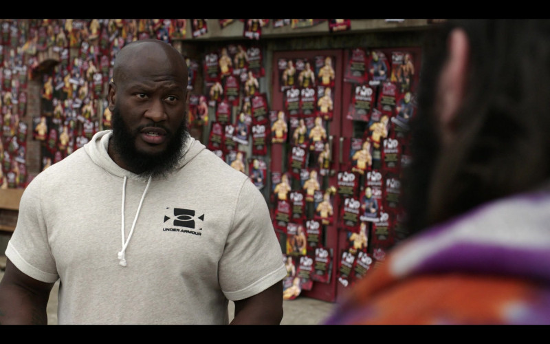 Under Armour Short Sleeved Hoodie of James Harrison as Apocalypse in Heels S01E07 The Big Bad Fish Man (2)