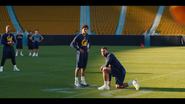 Under Armour Top and Football Shoes of Jaden Michael as Young Colin Kaepernick in Colin in Black & White S01E06 De