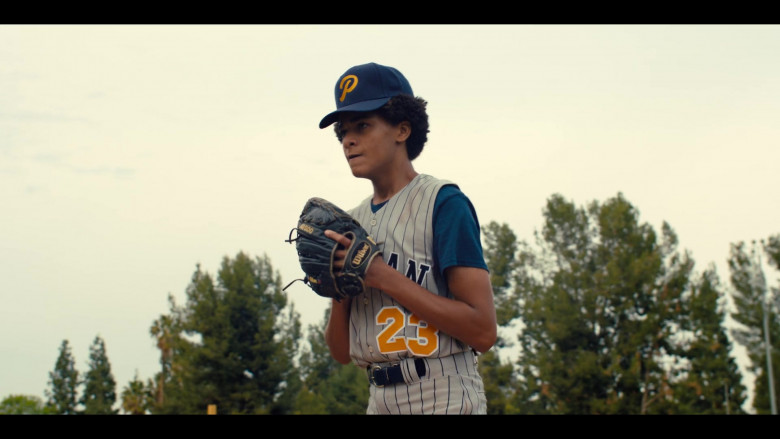 Wilson Baseball Glove of Jaden Michael as Young Colin Kaepernick in Colin in Black & White S01E04 The Decision (2021)