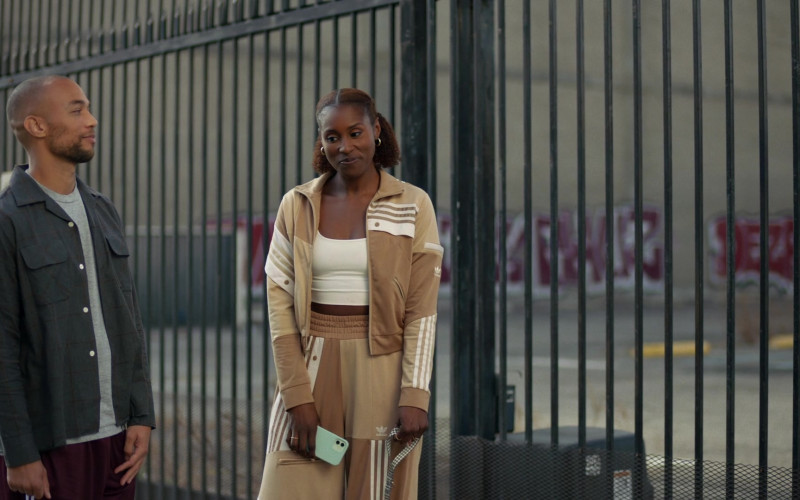 Adidas Deconstructed Track Jacket and Pants of Issa Rae as Issa Dee in Insecure S05E05 Surviving, Okay! (1)
