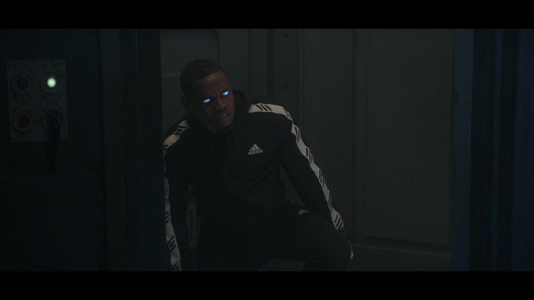 Adidas Men’s Tracksuit Worn by Joivan Wade as Cyborg in Doom Patrol S03E10 Amends Patrol (2021)