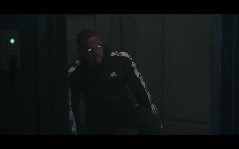Adidas Men’s Tracksuit Worn by Joivan Wade as Cyborg in Doom Patrol S03E10 Amends Patrol (2021)