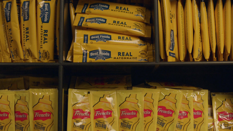 Best Foods Real Mayonnaise and French’s Classic Yellow Mustard in Insecure S05E05 Surviving, Okay! (2021)