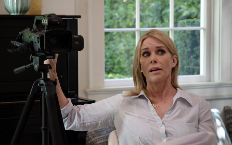 Canon Video Camera Used by Cheryl Hines as Cheryl David in Curb Your Enthusiasm S11E03 The Mini Bar (2021)