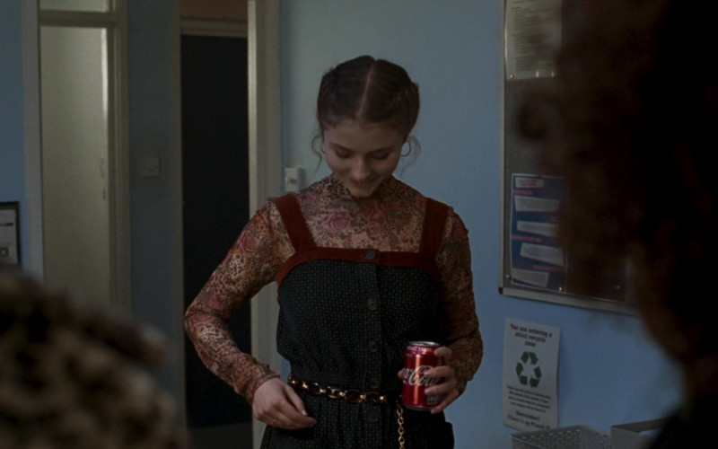 Coca-Cola Soda Can of Thomasin McKenzie as Eloise in Last Night in Soho (2021)