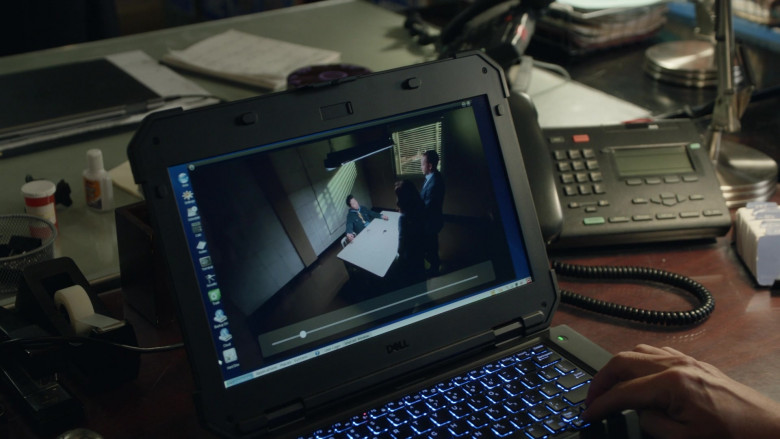 Dell Laptop Computers in Blue Bloods S12E07 USA Today (2)
