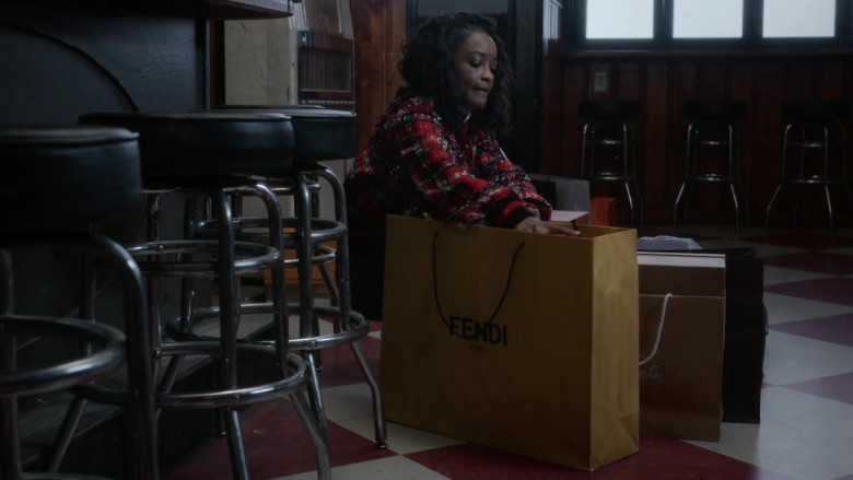 Fendi Shopping Bag in Power Book II Ghost S02E01 Free Will Is Never Free (2)