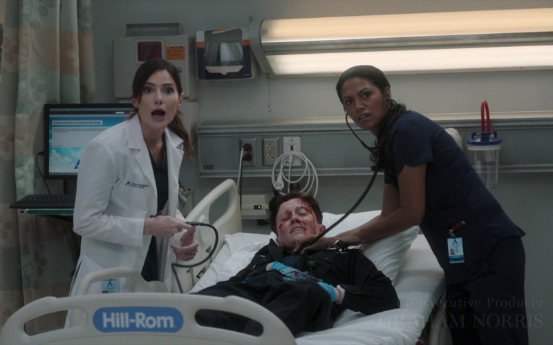 Hill-Rom Hospital Bed in New Amsterdam S04E07 Harmony (2021)