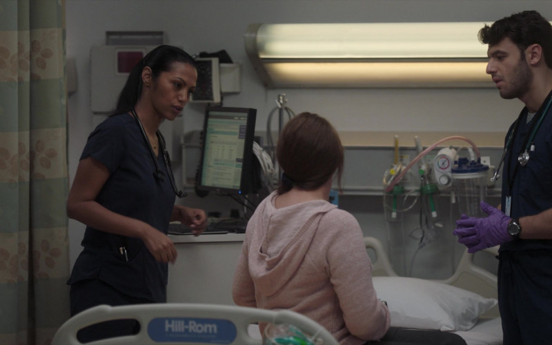 Hill-Rom Hospital Bed in New Amsterdam S04E10 Death Is the Rule. Life Is the Exception (2021)