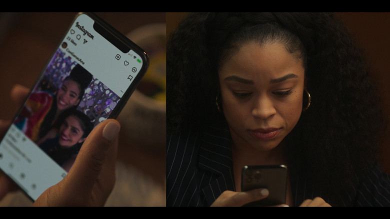 Instagram Social Network in Gentefied S02E05 Yessika’s Day Off (2021)