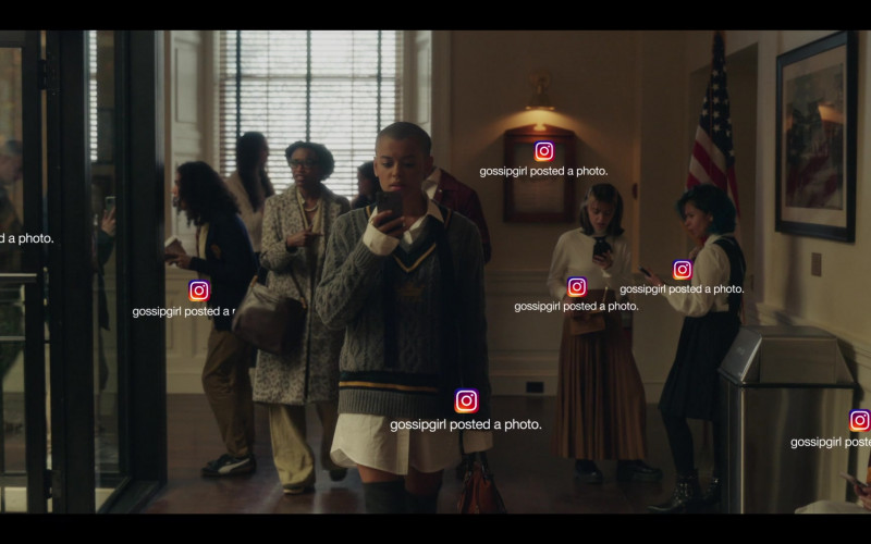 Instagram Social Network in Gossip Girl S01E07 Once Upon a Time in the Upper West (1)