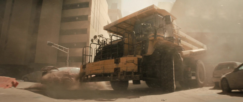 Komatsu HD465 Rigid Dump Truck Driven by Tom Hanks in Finch 2021 Movie (1)