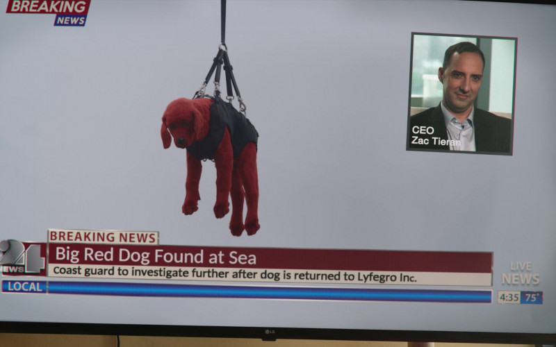 LG TVs in Clifford the Big Red Dog (2021)