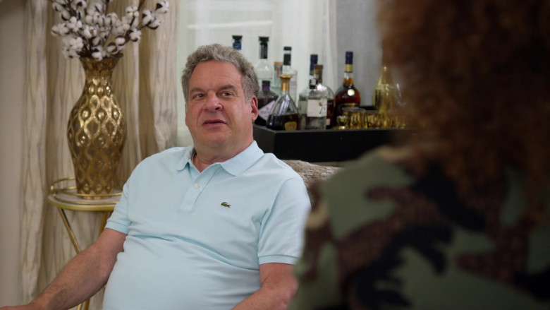 Lacoste Men’s Polo Shirt of Jeff Garlin as Jeff Greene in Curb Your Enthusiasm S11E04 The Watermelon (2021)