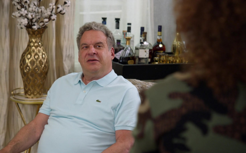 Lacoste Men's Polo Shirt of Jeff Garlin as Jeff Greene in Curb Your Enthusiasm S11E04 The Watermelon (2021)