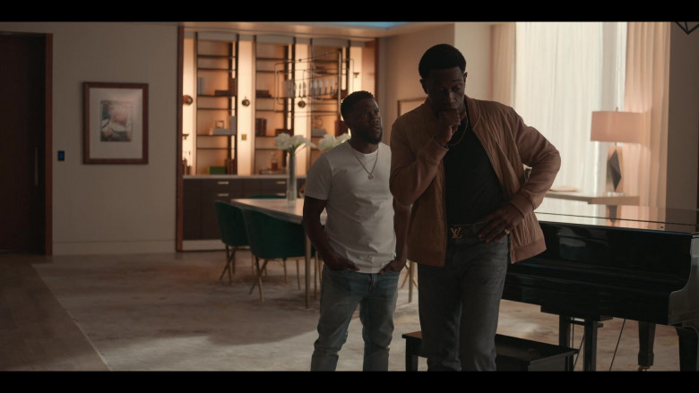 Louis Vuitton Men’s Belt of Wesley Snipes as Carlton in True Story S01E03 Chapter 3 Victory Lap (2021)