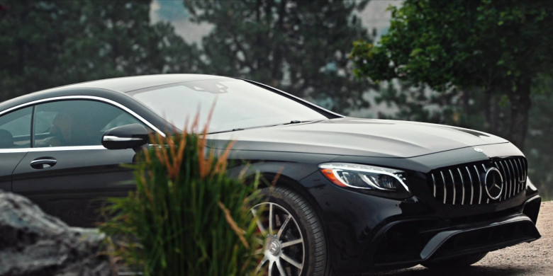 Mercedes-Benz AMG S63 Coupe Black Car of Kelly Reilly as Beth Dutton in Yellowstone S04E01 Half the Money (2021)