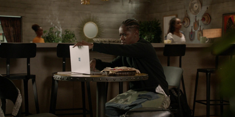 Microsoft Surface Laptop Computer Used by Bre-Z as Tamia ‘Coop’ Cooper in All American S04E03 All I Need (1)