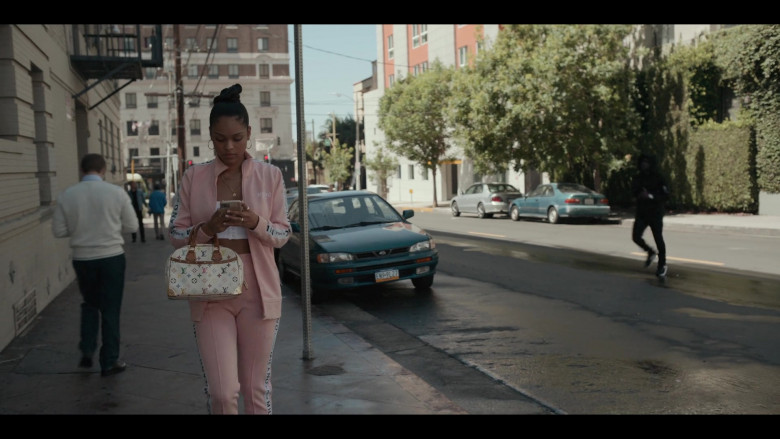 Milano Di Rouge Women's Pink Tracksuit and Louis Vuitton Handbag in True Story S01E07 Chapter 7 …Like Cain Did Abel (1)