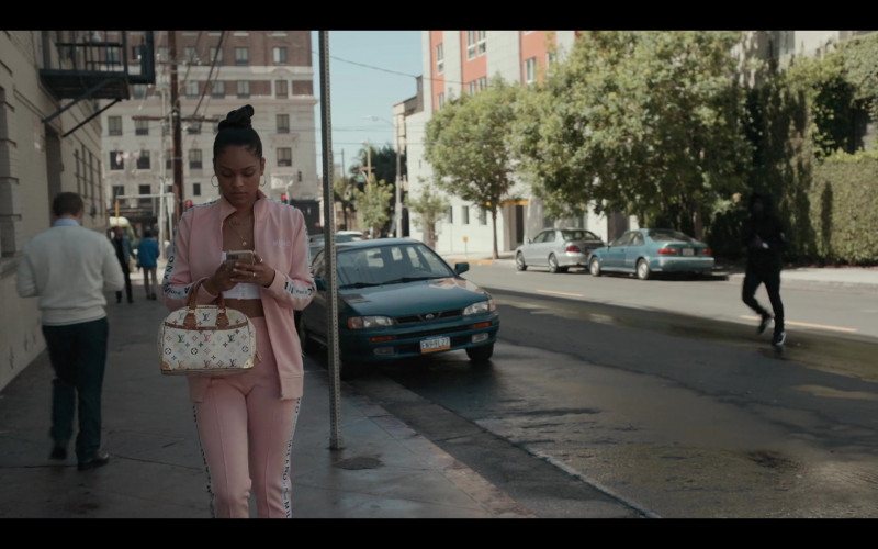 Milano Di Rouge Women’s Pink Tracksuit and Louis Vuitton Handbag in True Story S01E07 Chapter 7 …Like Cain Did Abel (1)