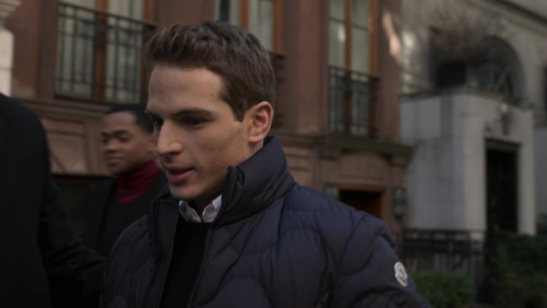 Moncler Men's Puffer Jacket Worn by Gianni Paolo as Brayden Weston in Power Book II Ghost S02E01 Free Will Is Never Free (2021)