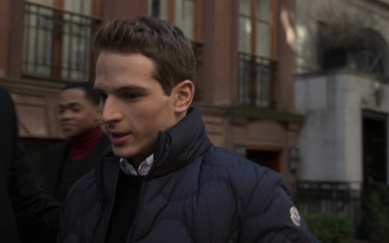 Moncler Men’s Puffer Jacket Worn by Gianni Paolo as Brayden Weston in Power Book II Ghost S02E01 Free Will Is Never Free (2021)
