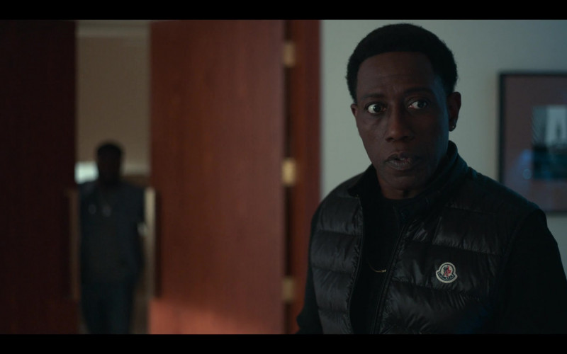 Moncler Men’s Vest of Wesley Snipes as Carlton in True Story S01E02 Chapter 2 Greek Takeout (2021)