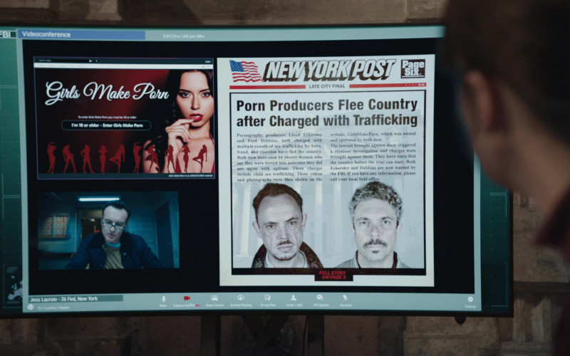 New York Post Page Six in FBI: International S01E07 "Trying to Grab Smoke" (2021)