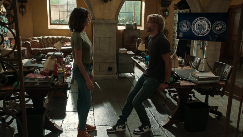 Nike AJ 1 Sneakers Worn by Eric Christian Olsen as Marty Deeks in NCIS Los Angeles S13E04 Sorry for Your Loss (2021)